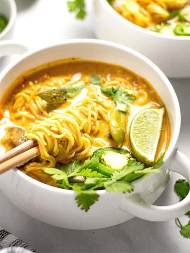 Creamy Curry Ramen