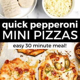 4 Ingredient Mini Pizza Recipe - Midwest Foodie