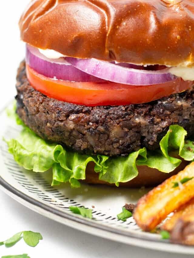 Easy Black Bean Burgers