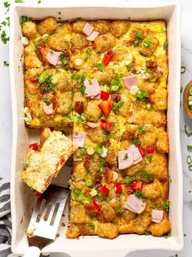 Tater Tot Breakfast Bake