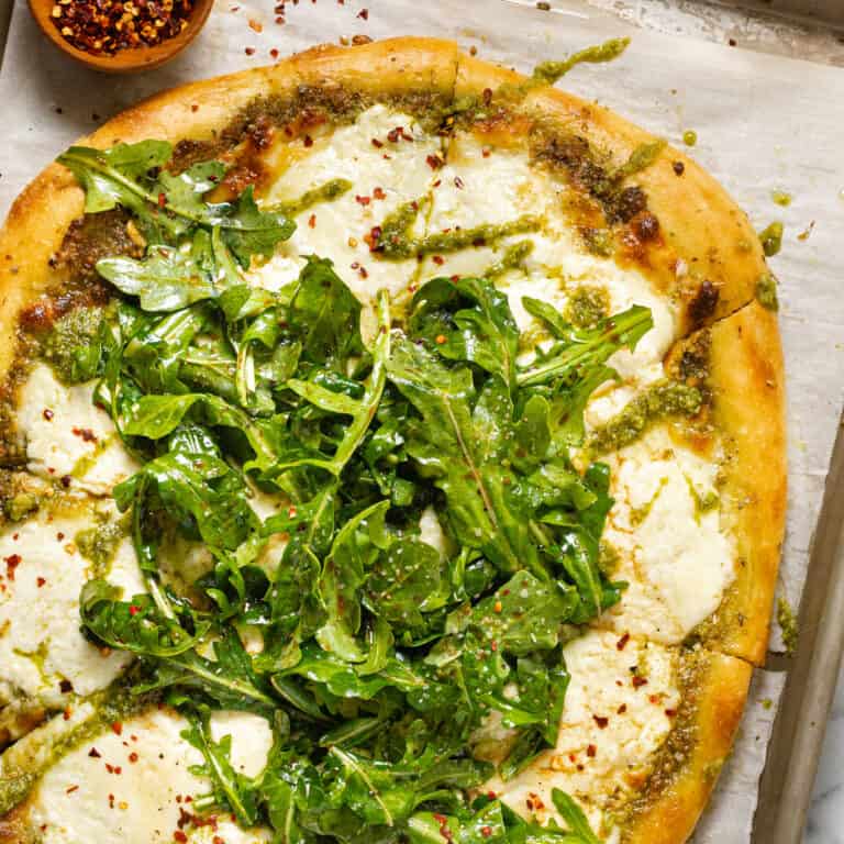 20 Minute Burrata Pizza