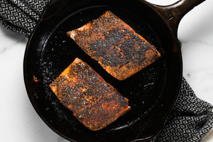 10 Minute Salmon Taco Recipe - Midwest Foodie