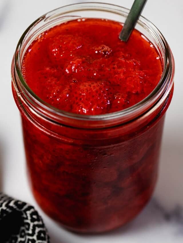 20 Minute Strawberry Compote Recipe