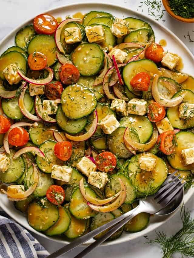 Greek Cucumber Salad