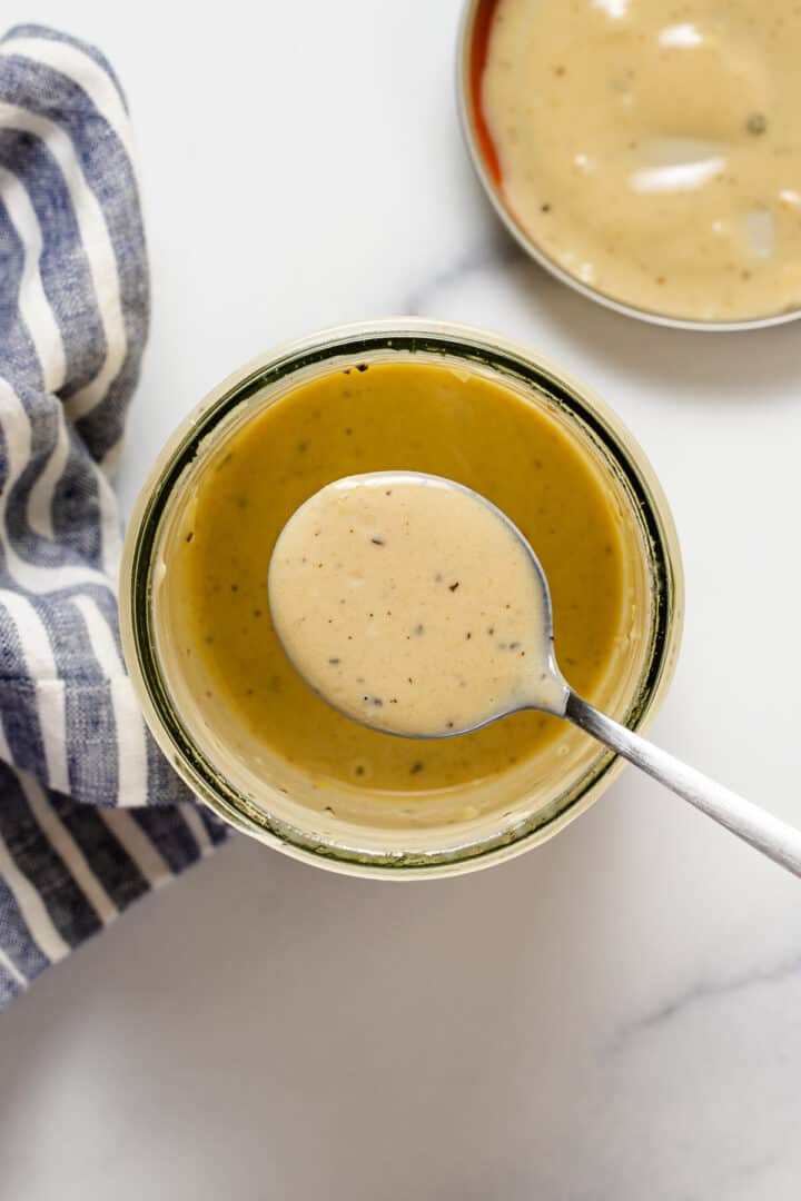 6 Ingredient Honey Dijon Dressing Midwest Foodie