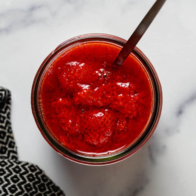 Super Simple Strawberry Compote