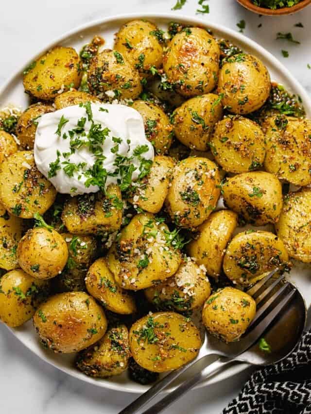 Herb Roasted Baby Potatoes