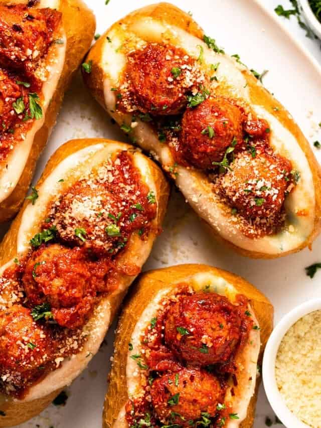 Easy Homemade Meatball Subs