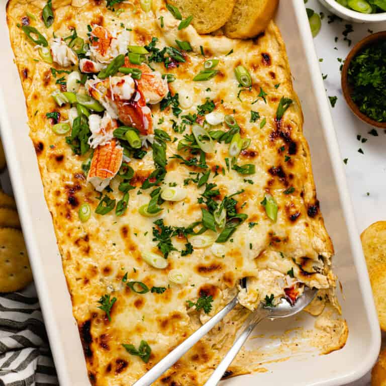 Creamy Baked Crab Dip