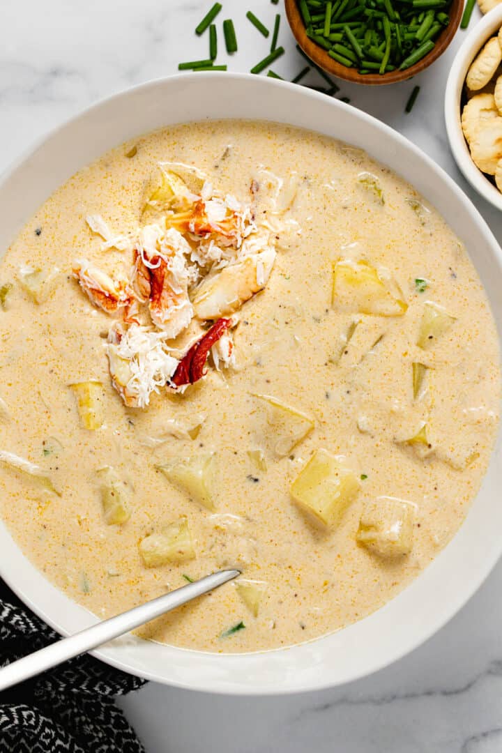 30 Minute One Pot Creamy Crab Soup Midwest Foodie