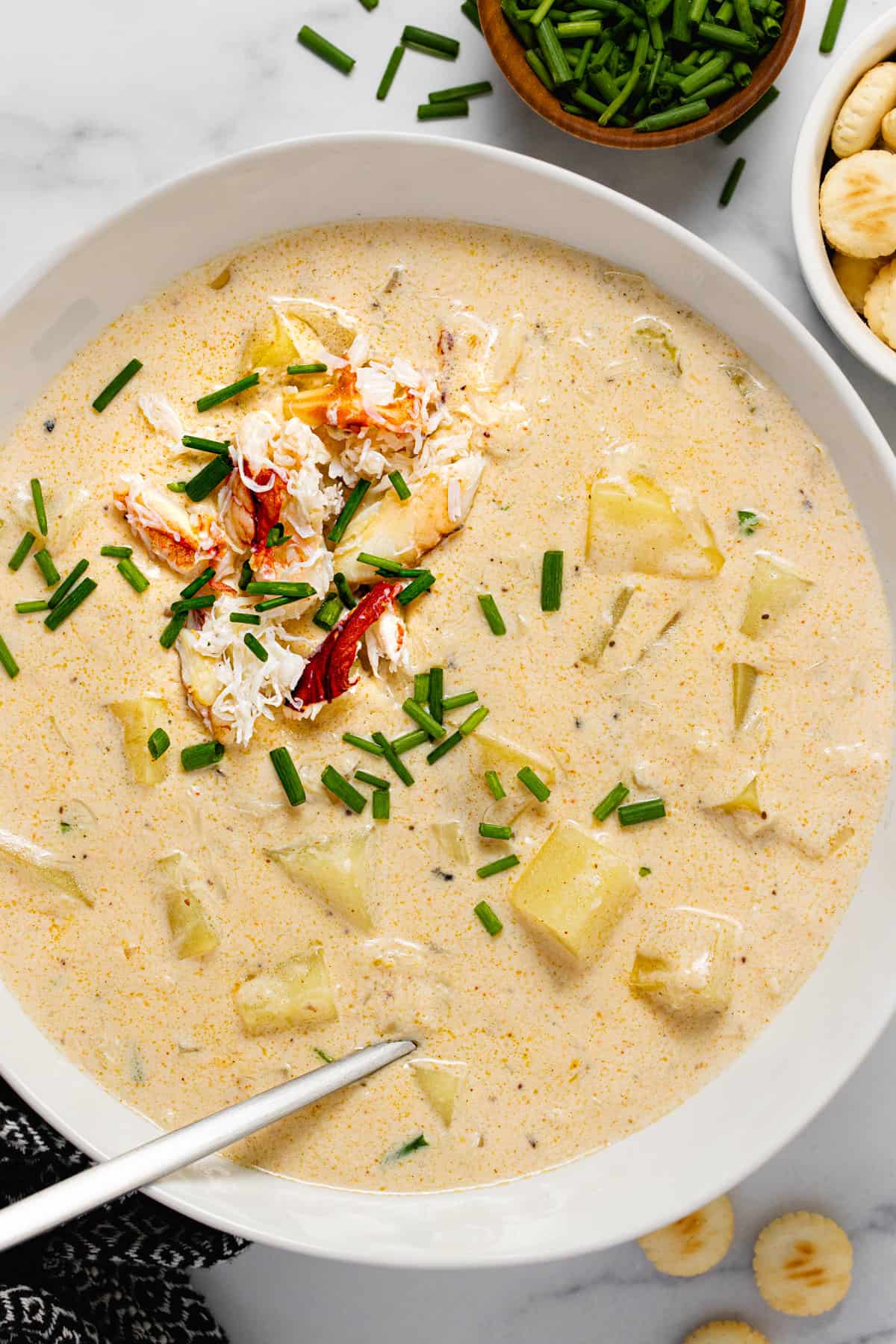 30 Minute One Pot Creamy Crab Soup - Midwest Foodie