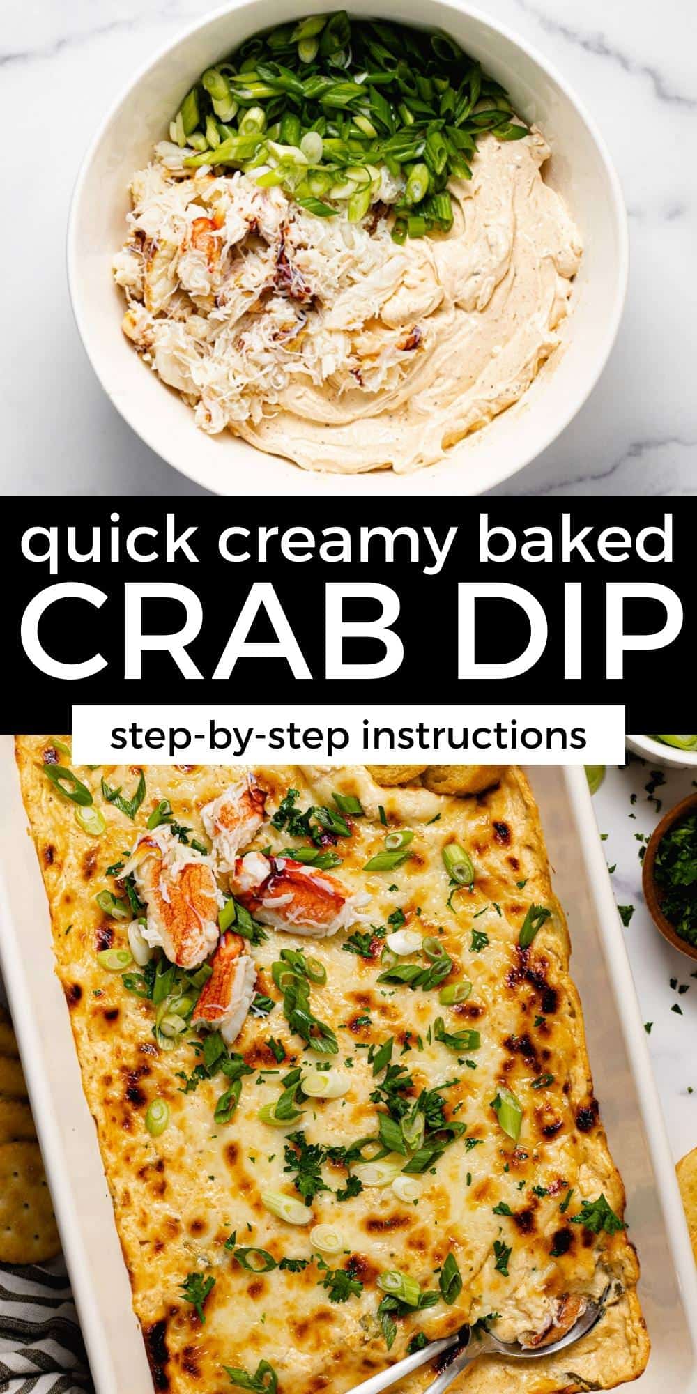 Creamy Baked Crab Dip - Midwest Foodie