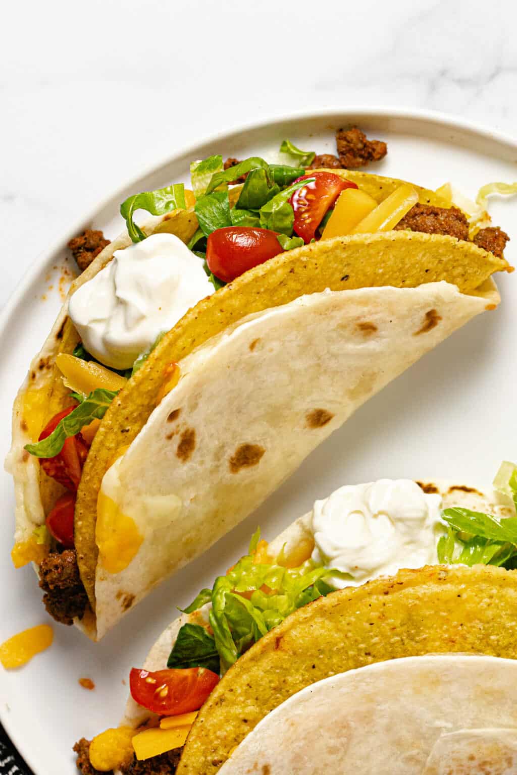 10 Minute Homemade Cheesy Gordita Crunch - Midwest Foodie