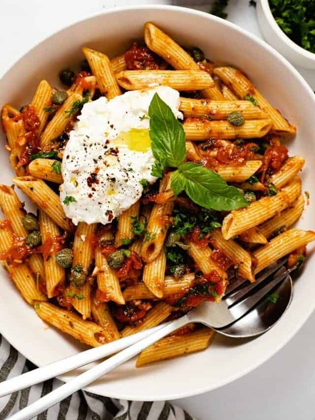 20 Minute Penne Pomodoro