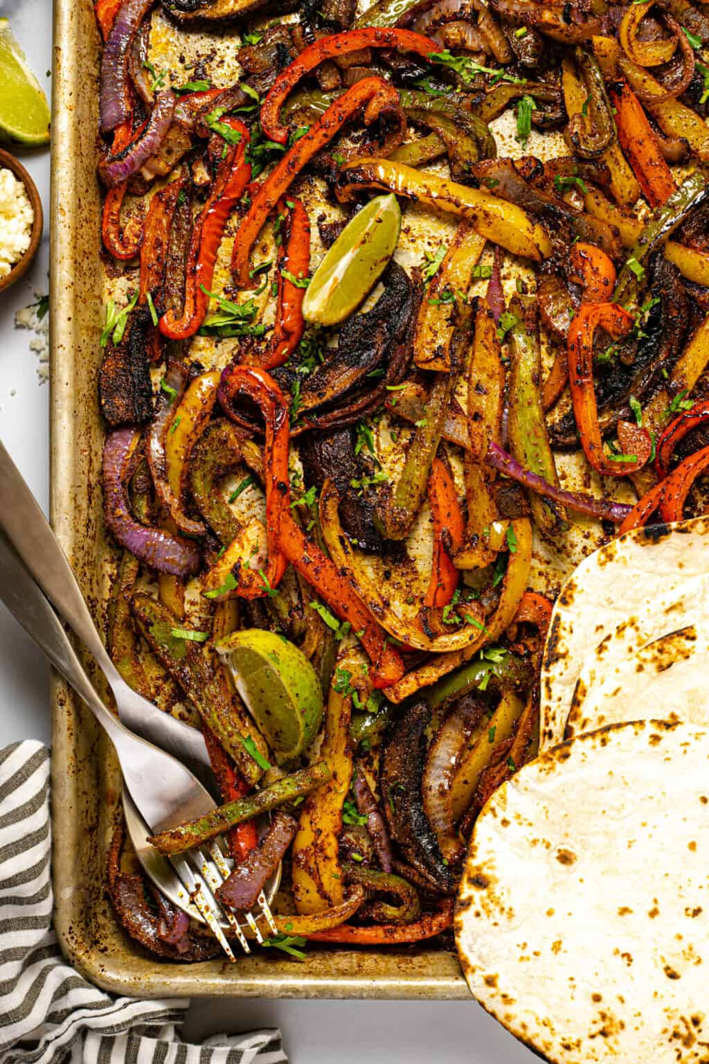 The Easiest Baked Fajita Veggies Midwest Foodie