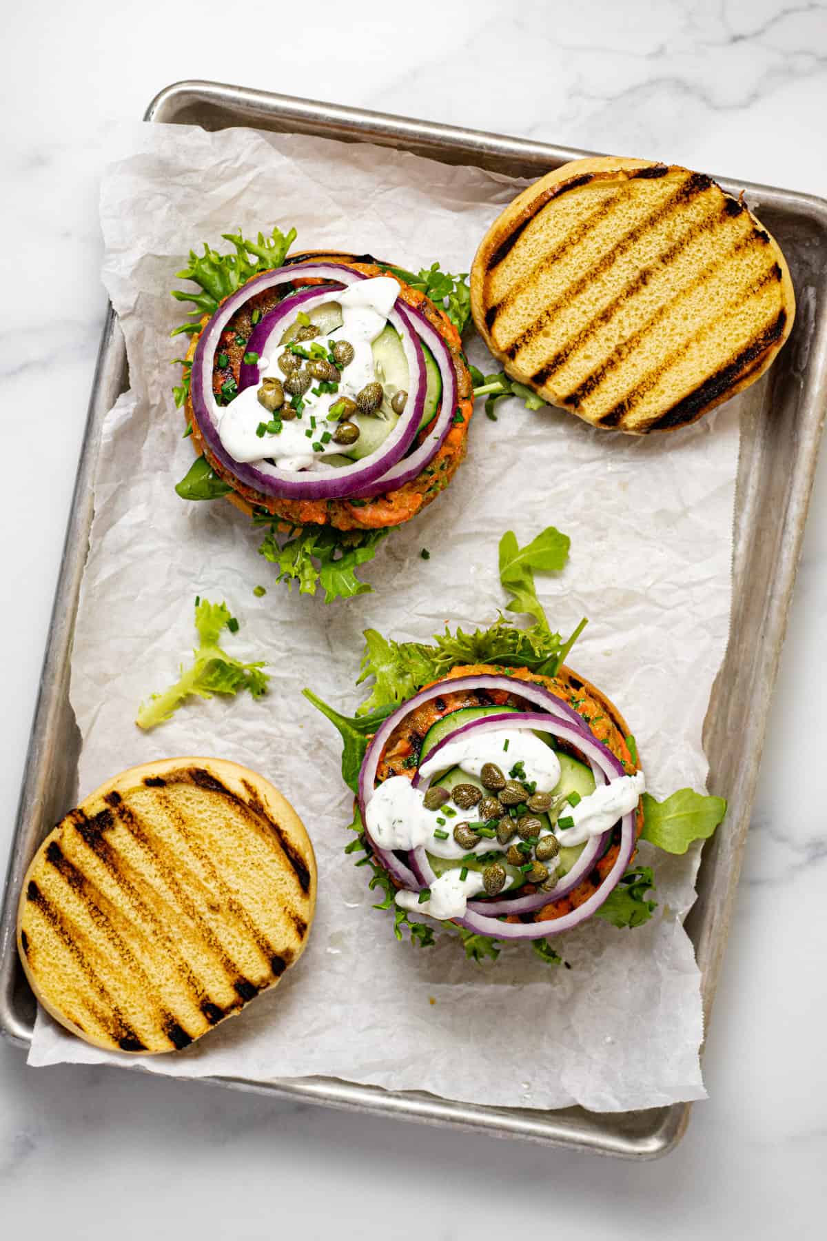 Quick and Easy Salmon Burger Recipe - Midwest Foodie