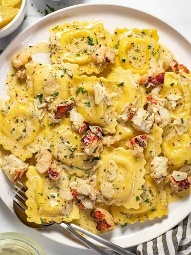 The Easiest Lobster Ravioli Recipe