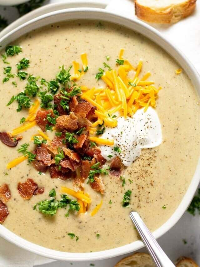 Creamy Loaded Potato Soup