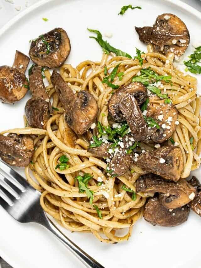 Creamy Mushroom Pasta Recipe