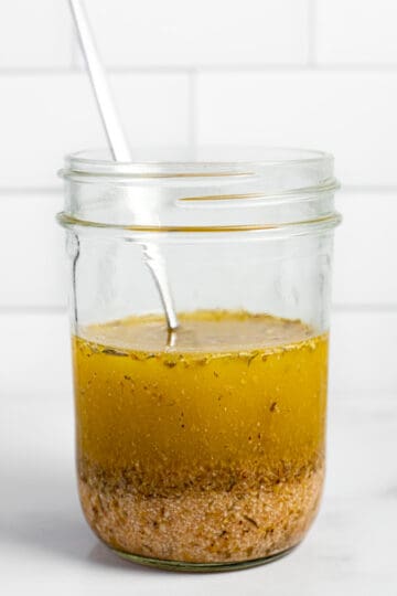 5 Minute Homemade Italian Dressing Recipe - Midwest Foodie