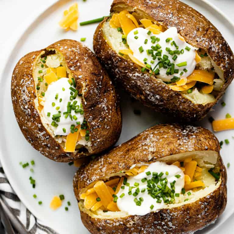 Air Fryer Baked Potatoes Recipe