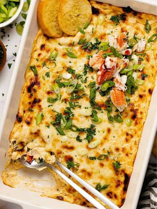 Creamy Baked Crab Dip