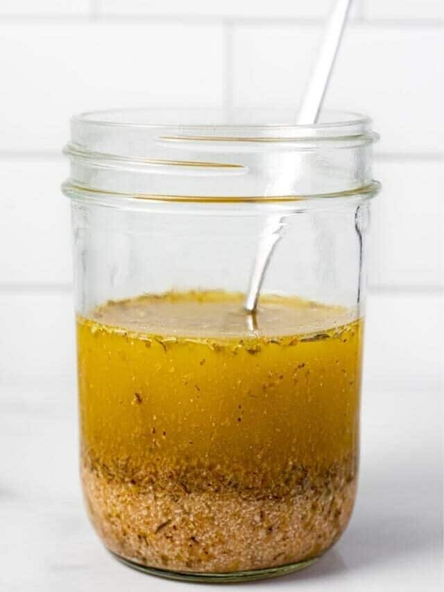 5 Minute Homemade Italian Dressing Recipe