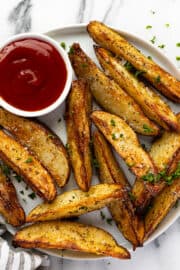 Air Fryer Potato Wedges - Midwest Foodie