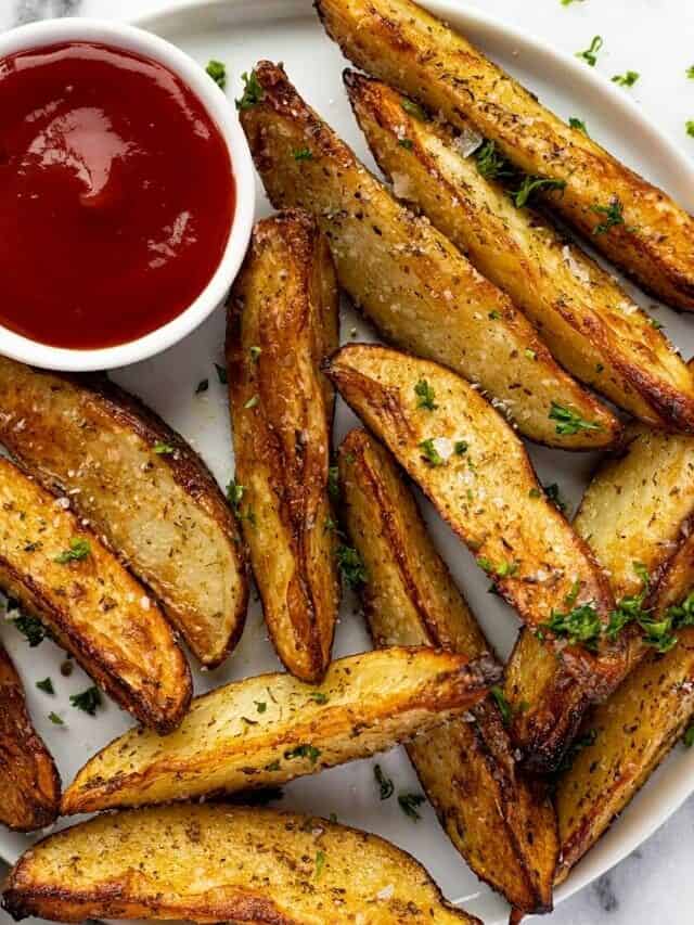 Air Fryer Potato Wedges