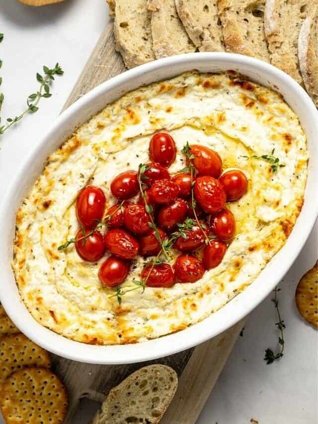 Roasted Garlic Goat Cheese Dip