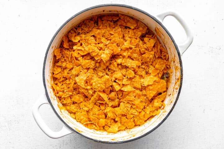 Easy One Pan Dorito Casserole - Midwest Foodie