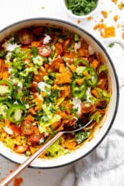 Easy One Pan Dorito Casserole - Midwest Foodie