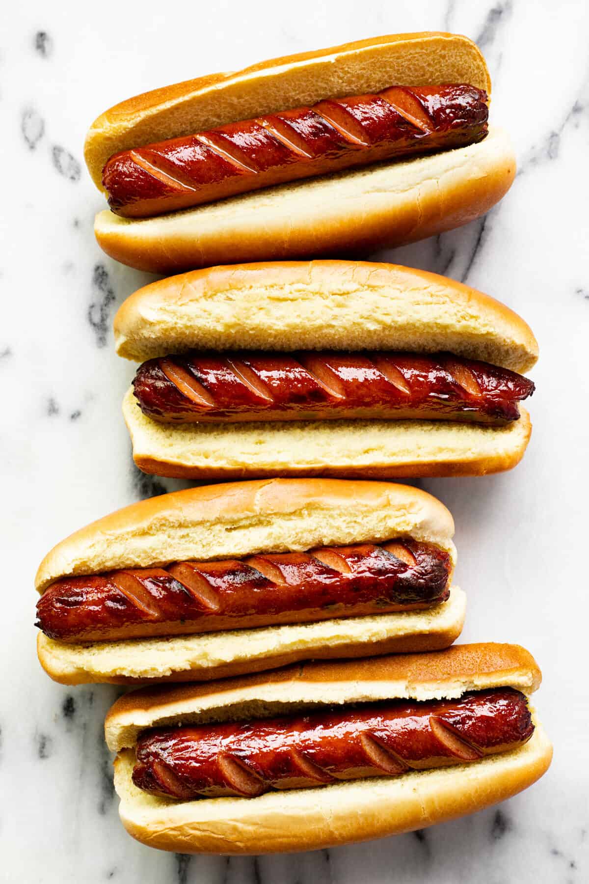 mini hot dog no bun