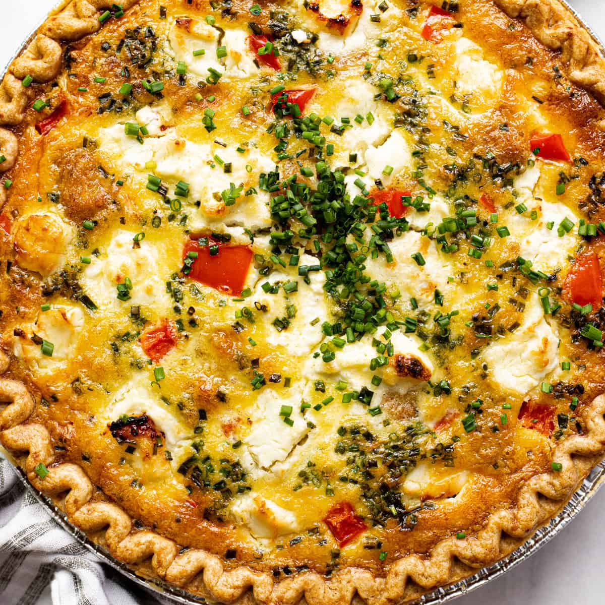 The Easiest Breakfast Quiche Recipe