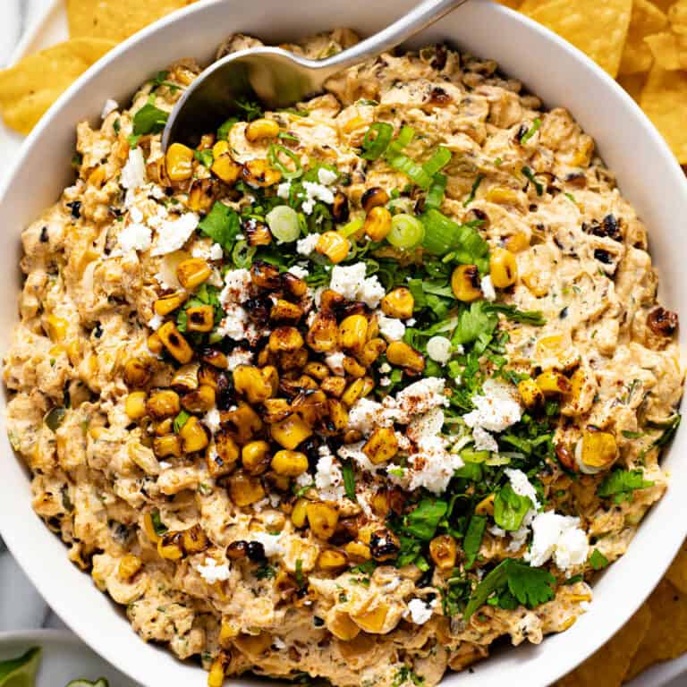 The Best Creamy Street Corn Dip