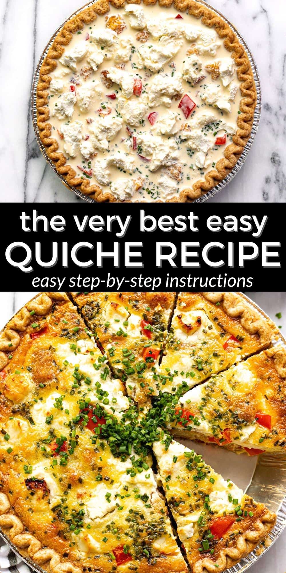 The Easiest Breakfast Quiche Recipe - Midwest Foodie