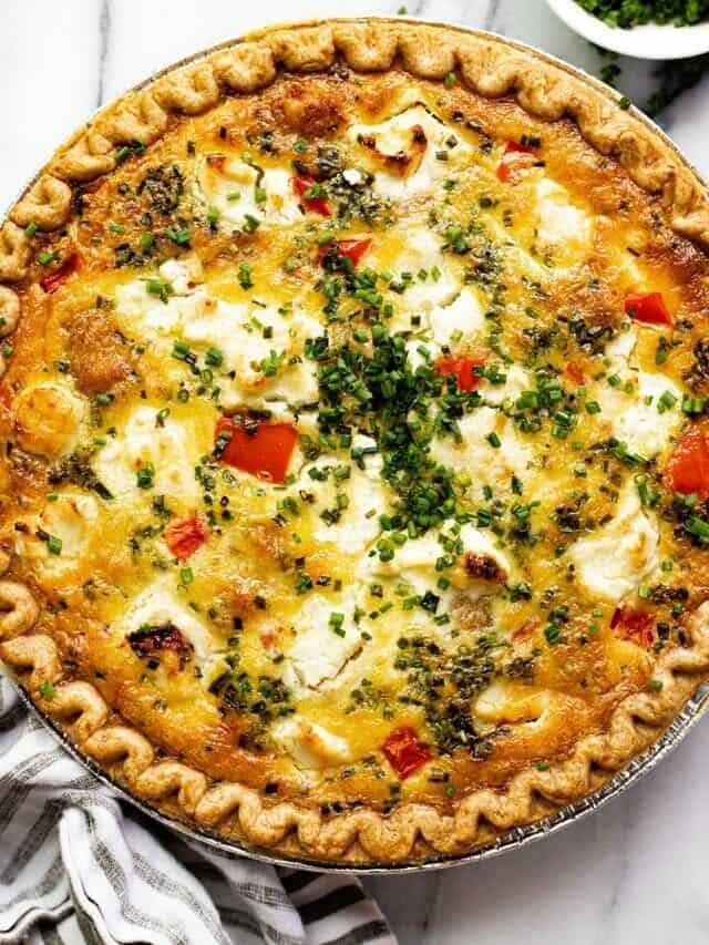 The Easiest Breakfast Quiche Recipe