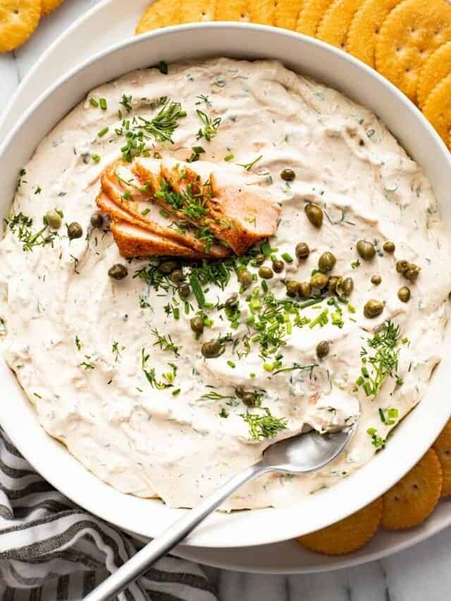 10 Minute Smoked Salmon Dip