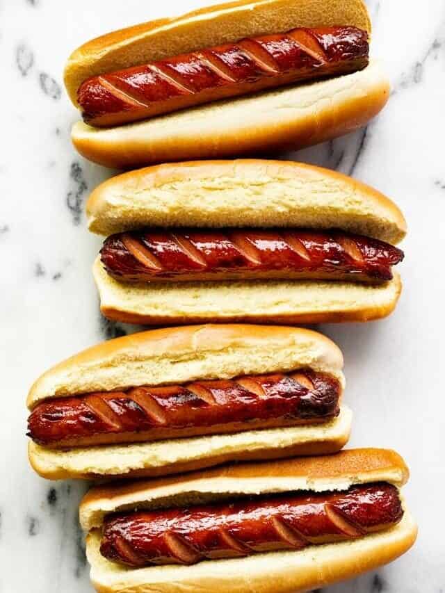 Air Fryer Hot Dogs