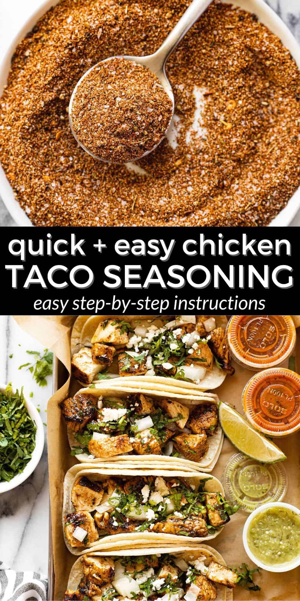 The Best Chicken Taco Seasoning Recipe