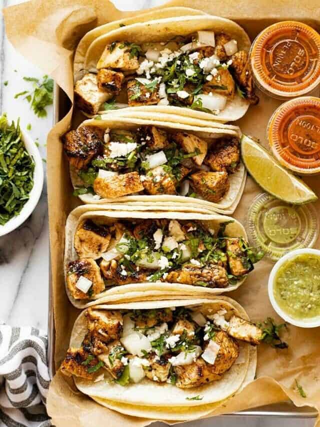 How to Make Chicken Street Tacos