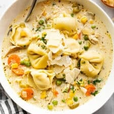 Chicken Tortellini Soup-image