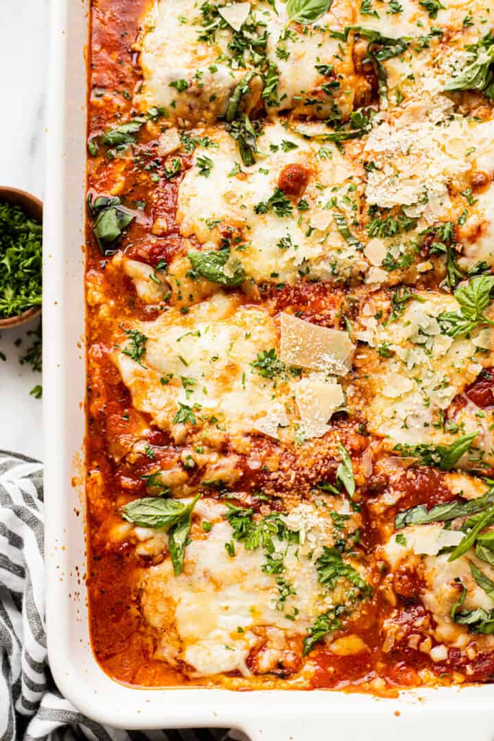 The Best Zucchini Lasagna Recipe - No Noodles! - Midwest Foodie