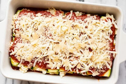 The Best Zucchini Lasagna Recipe - No Noodles! - Midwest Foodie