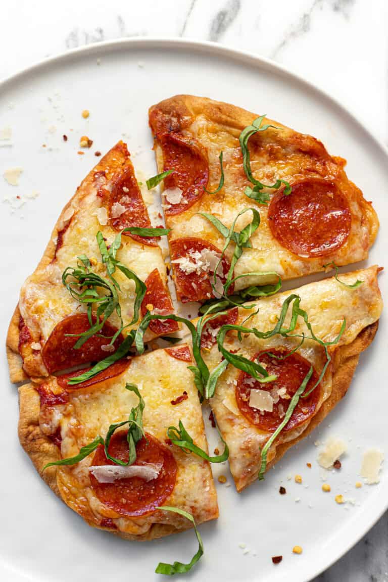 Easy 15-Minute Naan Pizza - Midwest Foodie