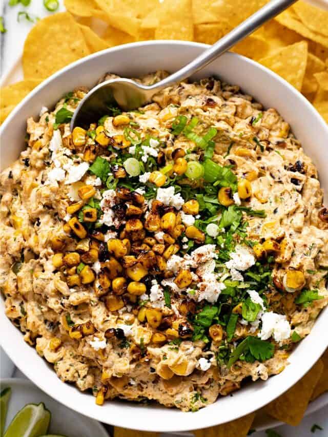 Creamy Street Corn Dip