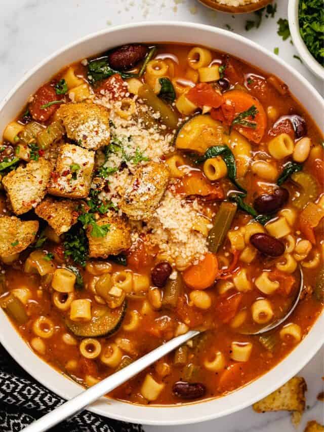 How to Make Minestrone Soup