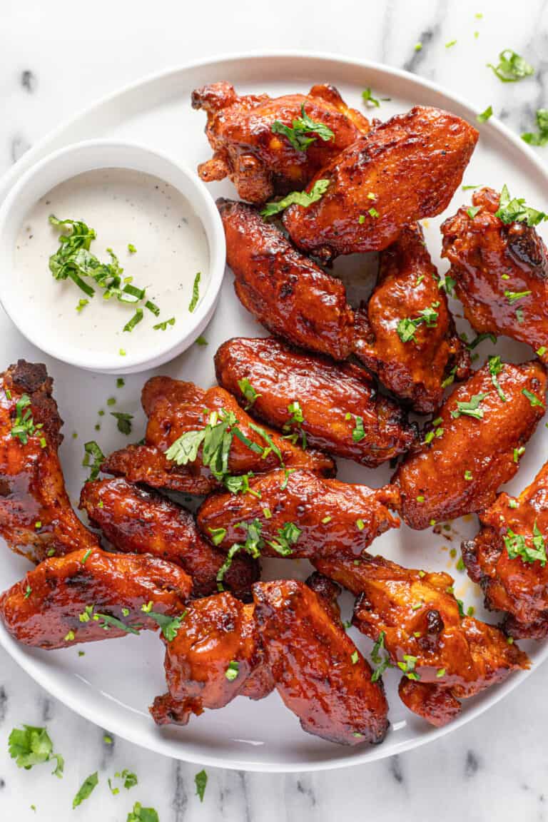 The Easiest Smoked Chicken Wings Recipe - Midwest Foodie