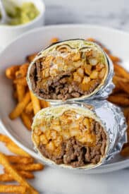Easy California Burrito Recipe - Midwest Foodie