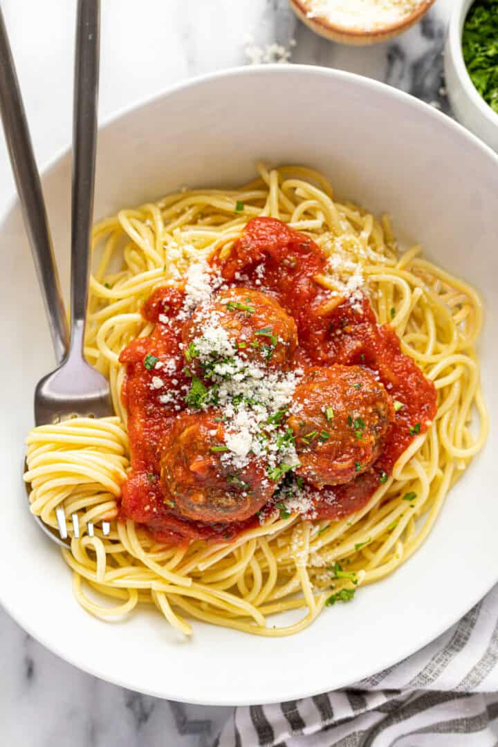 The Very Best Italian Meatballs Recipe (Ready in 30 Minutes!) - Midwest ...